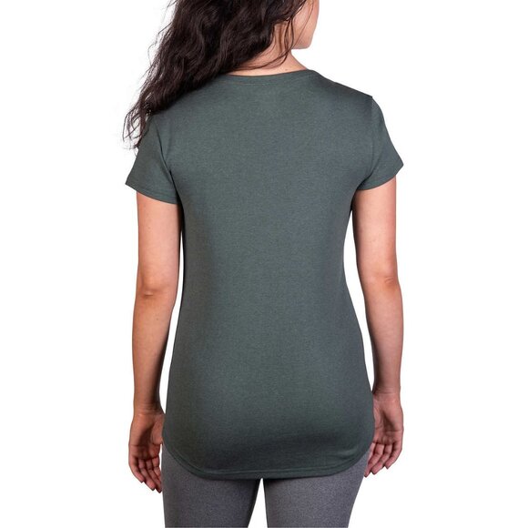 Kirkland Signature Ladies' Scoop Neck Pima Tee, - Picture 2 of 4